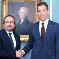Srbiju i SAD vezuje 143 godine diplomatskih odnosa Đurić se sastao sa Basom: Spremni da nastavimo da jačamo partnerstvo
