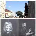 Mitrovčane obradovao novi mural Ambasadori Srema Srđan Dinčić, Mira Banjac i Dragan Martinović ukras centra grada