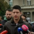 "Došlo je i do fizičkog incidenta": Student iz Pionirskog parka Miloš Pavlović: Sinoć smo imali scene nasilja, vređali su…