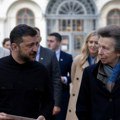 Princeza Ana u Kijevu: Sestra kralja Čarlsa odala počast deci poginuloj u ratu, sastala se sa Zelenskim