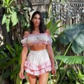 "Moja mačketina": Jelisaveta Orašanin pozirala u miniću, Pavle Mensur odmah reagovao (foto)