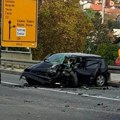 Stravična nesreća kod Užica na putu za Zlatibor! Direktan sudar 2 vozila, auto podleteo pod kamion (Foto)