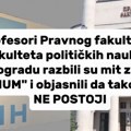 Farsa zvana "plenum": Politička zloupotreba koja nanosi štetu studentima koji bi da uče i polažu ispite (VIDEO)