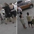 Brutalna tuča u Beogradu: Sevale motke i pesnice zbog parkinga (Video)