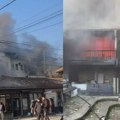 Požar u zgradi Mešihata u Novom Pazaru: Vatrogasci reagovali munjevito, svi evakuisani na vreme