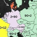 Објављена нова карта Европе, многи су запањени: Преко Србије пише 90+2, а погледајте Француску
