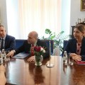 Kozarev sa ambasadorkom Grčke Marijom Levanti