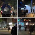 Maskirani huligani demolirali market, policija uletela vodenim topovima! Haos za Noć veštica u Nemačkoj (video)