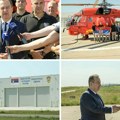 Dačić ispratio vatrogasce u Severnu Makedoniju: Odletela "crvena zver" zapremine pet tona vode