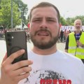 Nepoznati mladić sve vreme ometao uključenje reportera N1 ispred "Ćacilenda"