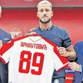 Arnautović: Čast mi je što sam postao deo Zvezdine familije