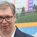 Vučić u obilasku gradilišta Nacionalnog stadiona: Biće najbezbedniji