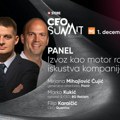 7. CEO Summit Beograd - Izvoz kao motor rasta – iskustva kompanija