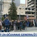 Građani i studenti prave živi zid oko Generalštaba