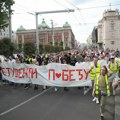 Održan studentski protest u Beogradu, akademci pozvali na Slaviju 23. maja