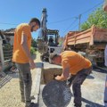 JKP Šumadija Kragujevac: U toku je sanacija oštećene cevi kišne kanalizacije u Ulici Carice Milice