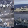 Trampova „armada“ stigla na Bliski istok: Udarna grupa brodova oko nosača aviona Linkoln sve bliža Iranu! „Prst je na…