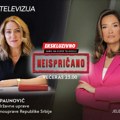Ekskluzivno: Ministarka Snežana Paunović gošća je emisije “Neispričano” večeras od 23.00