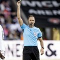 Srđan Jovanović sudi meč između Mađarske i Gruzije