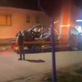 Prvi snimak posle teške saobraćajke u Gornjem Milanovcu: Automobili uništeni, jedan od vozača se nije zaustavio na znak…