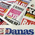 Naslovne strane za subotu 30. avgust 2025. godine