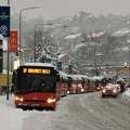 Izmene u saobraćaju u Beogradu zbog poledice: Više od 15 GSP linija izmenjeno, trolejbusi na liniji 21 ne idu jer su blokirani…