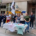 Prpiprema za studentski protest 23. maja
