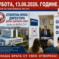 ZAJEDNO DO REŠENJA PROBLEMA: Dom zdravlja Niš organizuje prijem za građane