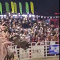 Jezive scene: Razjareni bik uleteo u publiku, ima više povređenih (video)