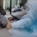 Dramatičan snimak iz Venecuele: Trenutan kada je razorni zemljotres doslovno ispraznio bazen (video)