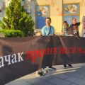 U Čačku održan drugi po redu protest „Srbija protiv nasilja”