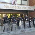 Studenti zahtevaju da policija i žandarmerija napuste Filozofski fakultet do 22 časa, a njima da se omogući ulazak