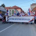 Tri hiljade mirnih građana i deset puta manje blokadera na velikom građanskom skupu protiv blokada