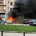 Izgoreo automobil ispred „Lepe Brene“