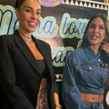 Go stomak, animal print i bujni dekolte: Pevačice se zajedno pojavile u javnosti i sve oči su uprte u njih - Mia i Marina u…