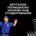 Studenti traže hitnu istragu: Policija nasilno privela studentkinju u Nišu