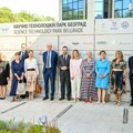 Begovićeva sa predstavnicima EBRD u Naučno-tehnološkom parku Beograd