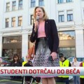 Austrijska ministarka dočekala srpske studente u Beču