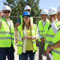 Prvi vetro kilovat-sati na leto: Dubravka Đedović Handanović obišla radove na izgradnji VE „Kostolac“