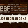Sedam dana do muzičkog događaja godine – Belgrade Beer Fest 2025 počinje 28. Avgusta!