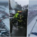 Ledeno doba u Americi: Snežna mećava okovala niz gradova, otkazano hiljadu letova, masovni lančani sudar vozila u Indijani…