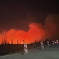 Požar kod Oficirca: Gori velika površina niskog rastinja i šume (FOTO)