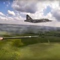 Pogledajte - napad ruskih aviona su-25: Uništeno skladište municije vsu (video)