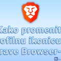 Kako promeniti profilnu ikonicu u Brave Browser-u