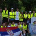 Studenti ultramaratonci stigli u Salcburg, dočekani uz pesmu „Pada vlada“
