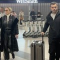 Brena sa Viktorom stigla u Srbiju: Videla da je snimamo, pa ovako reagovala (video)