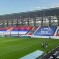 Ovako izgleda stadion "Dubočica" pred meč Srbija - Albanija: Dve tribine skoro potpuno zatvorene, stoji natpis