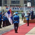 Svečani doček ispred Palate Srbija: Gi Parmelan stigao u Beograd, dočekao ga Vučić