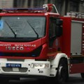 Izbio požar na Kalemegdanu, jedno vatrogasno vozilo na terenu
