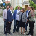 Gojković i Đurić obišli Petrovaradinsku tvrđavu i objekte oštećene u nevremenu